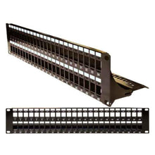 1U / 2U Blank Patch Panel with Cable Manager