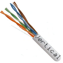 CAT6 CMP, Solid Bare Copper Plenum Cable, 1000ft