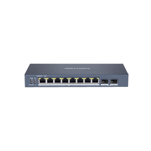 Hikvision DS-3E1510P-SI 8 Port Gigabit Smart Web Managed PoE Switch