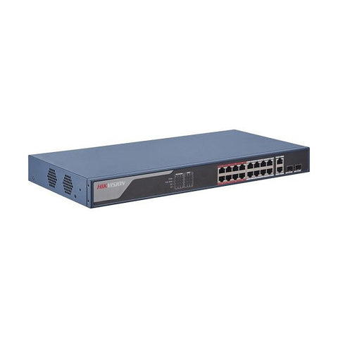 Hikvision DS-3E1318P-EI Smart Managed 16-Port 100 Mbps PoE Switch