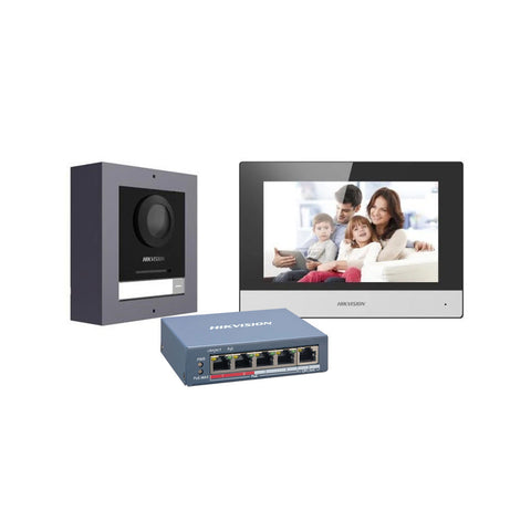 Hikvision DS-KIS602(B) Video Intercom Kit