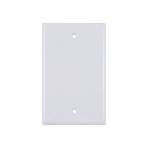 Keystone Wall Plates, White