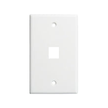 Keystone Wall Plates, White