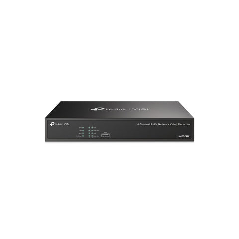 TP-Link VIGI NVR1004H-4P 4-Channel 16MP PoE+ NVR (No HDD)