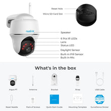 Reolink Argus PT B430 5MP Outdoor Battery-Powered WiFi Camera