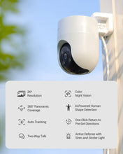 EZVIZ H8c (4MP) Subĉiela PT WiFi Fotilo