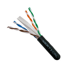 CAT6 CMX Solid Bare Copper Outdoor UV Rated Cable, 1000ft