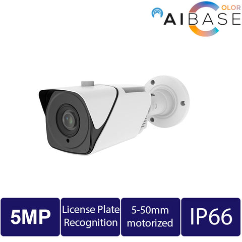 5MP License Plate Recognition Bullet Camera