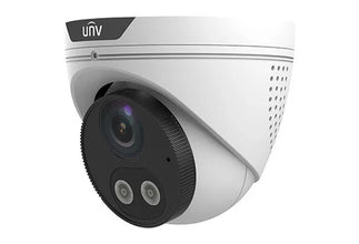 Uniview IPC3614SR3-ADF28KMC-DL 4MP ColorHunter Fixed Turret Network Camera, 2.8mm