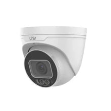 Uniview IPC3638SE-ADF28K-WL-I0 4K ColorHunter Fixed Turret Network Camera, 2.8mm