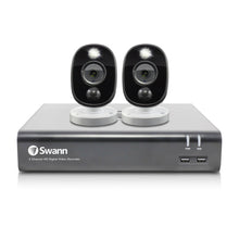 Swann SWDVK-445802WL 4 通道 1080p DVR 安防系統，配備 1TB HDD